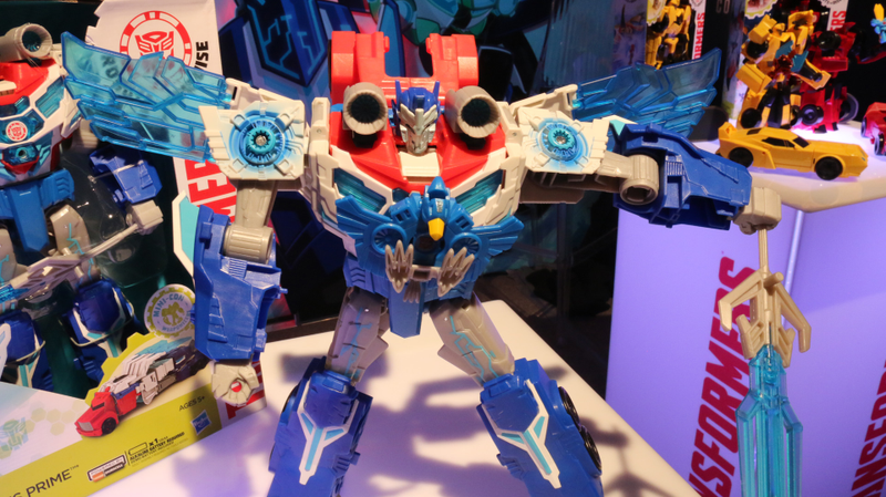 The coolest thing to come out of the Robots in Disguise line. He’s basically Awesome As Hell Optimus Prime.
